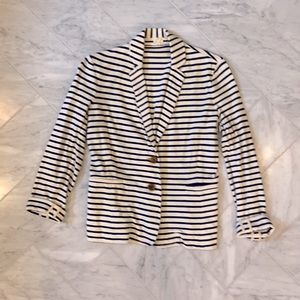 J.Crew striped blazer